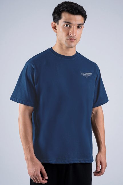 Limited Edition Cobalt Blue Oversized T-Shirt - S25 - MT0381R